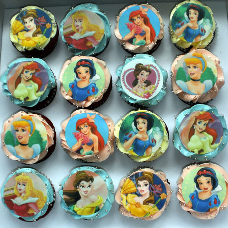 Disney Princess Cupcake Cake