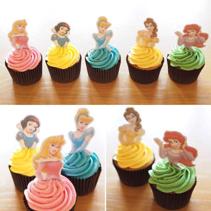 Disney Princess Cupcakes Ideas