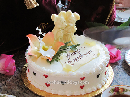 Disney World Anniversary Cakes