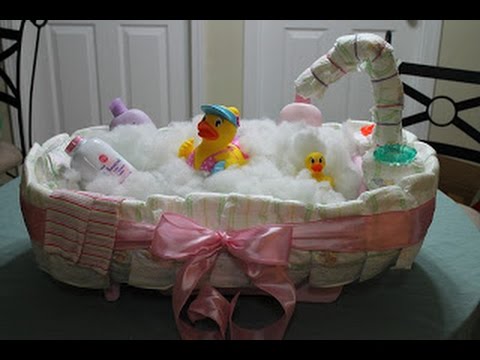 DIY Baby Diaper Cake Ideas