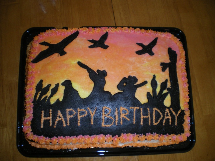 11 Photos of Hunting Birthday Cakes For Robert