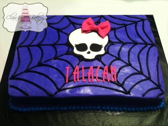 Easy Monster High Birthday Cakes