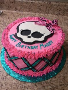 Easy Monster High Birthday Cakes