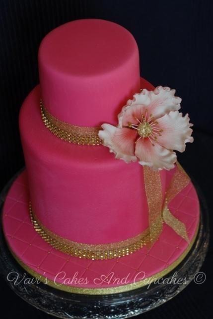 Elegant Birthday Cake