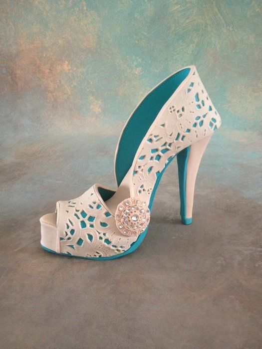 Fondant Shoe Cake Topper