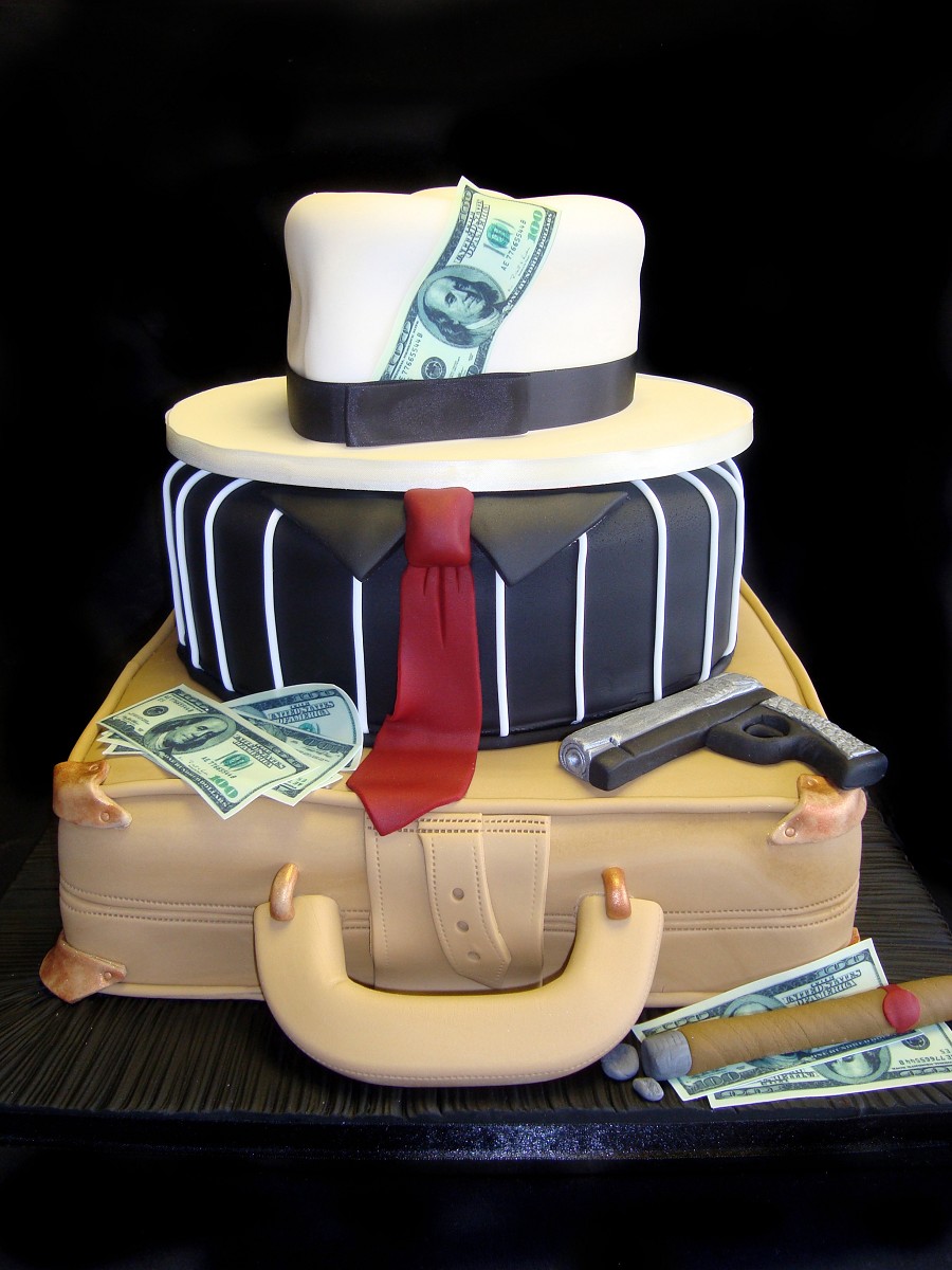 Gangster Wedding Cake