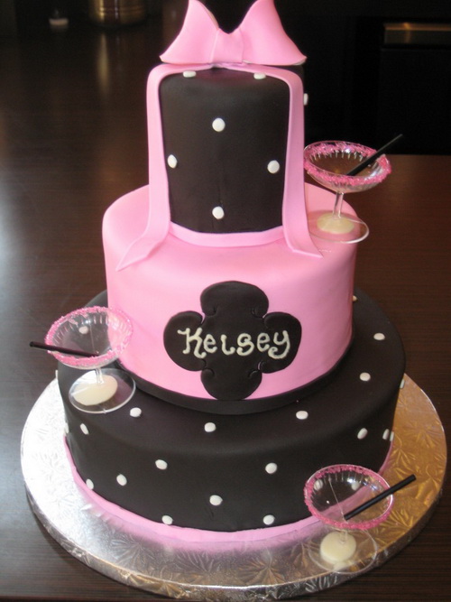 Girls 21st Birthday Cake Ideas