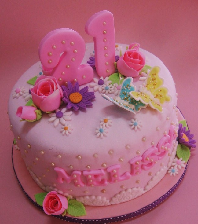 Girls 21st Birthday Cake Ideas