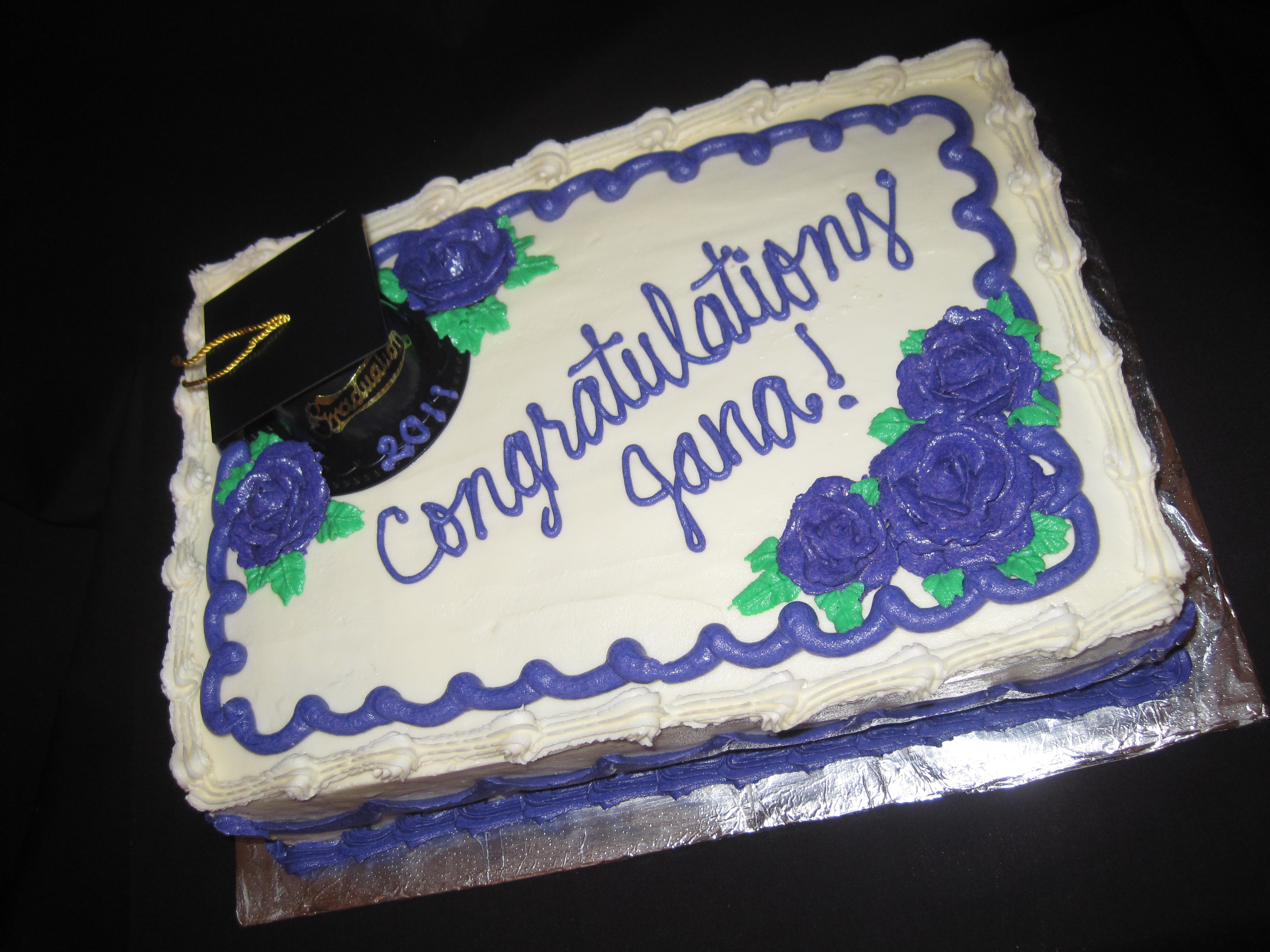 Graduation Sheet Cake