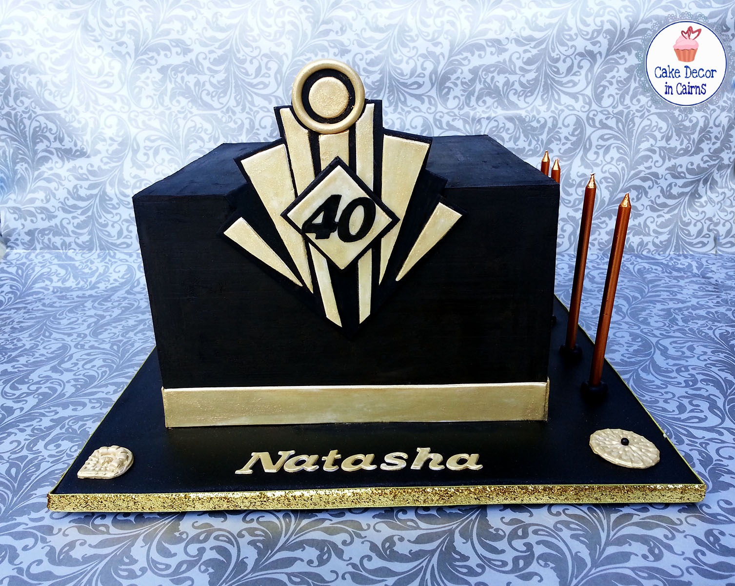 12 Photos of Square Cakes Great Gatsby