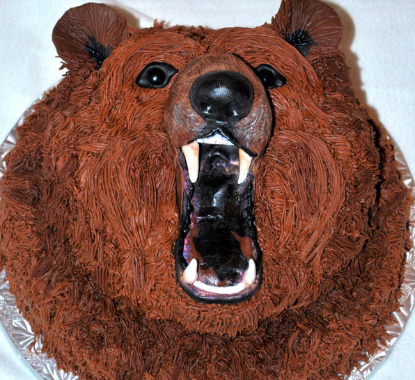 Grizzly Bear Cake