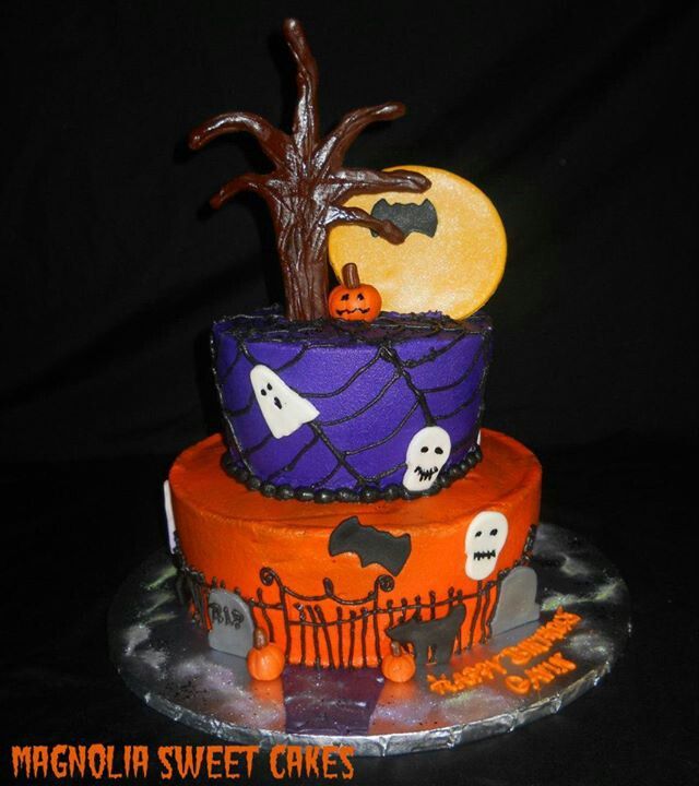 Halloween Birthday Cake