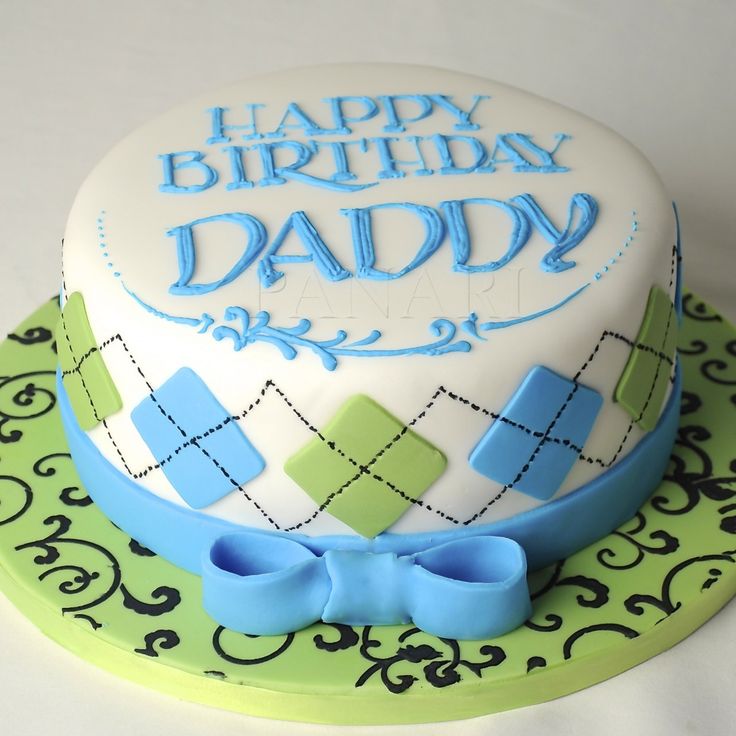 11 Photos of Cool Ways To Write On Cakes Happy Birthday Dad