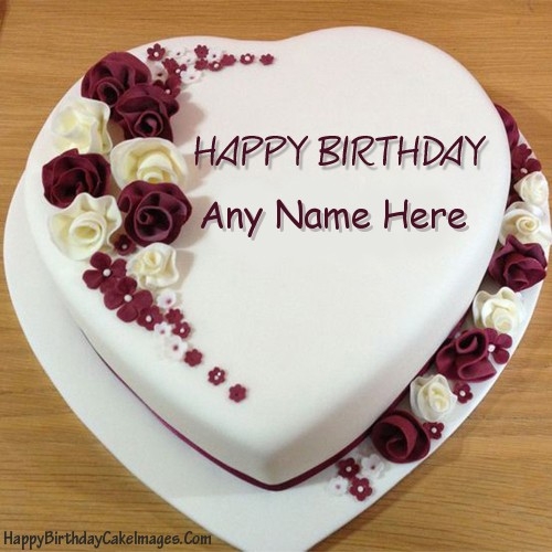 Happy Birthday Cake with Name