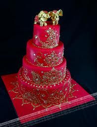 Indian Wedding Cake Design