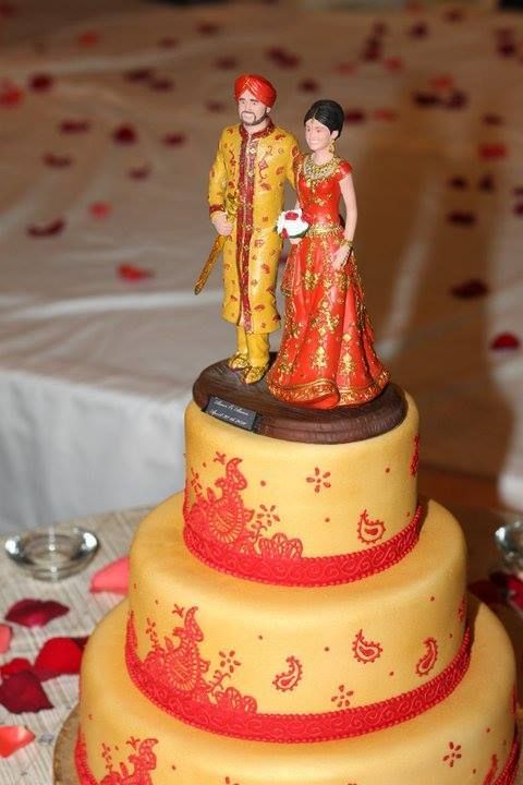 Indian Wedding Cake Toppers