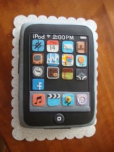 iPod Birthday Cake Ideas