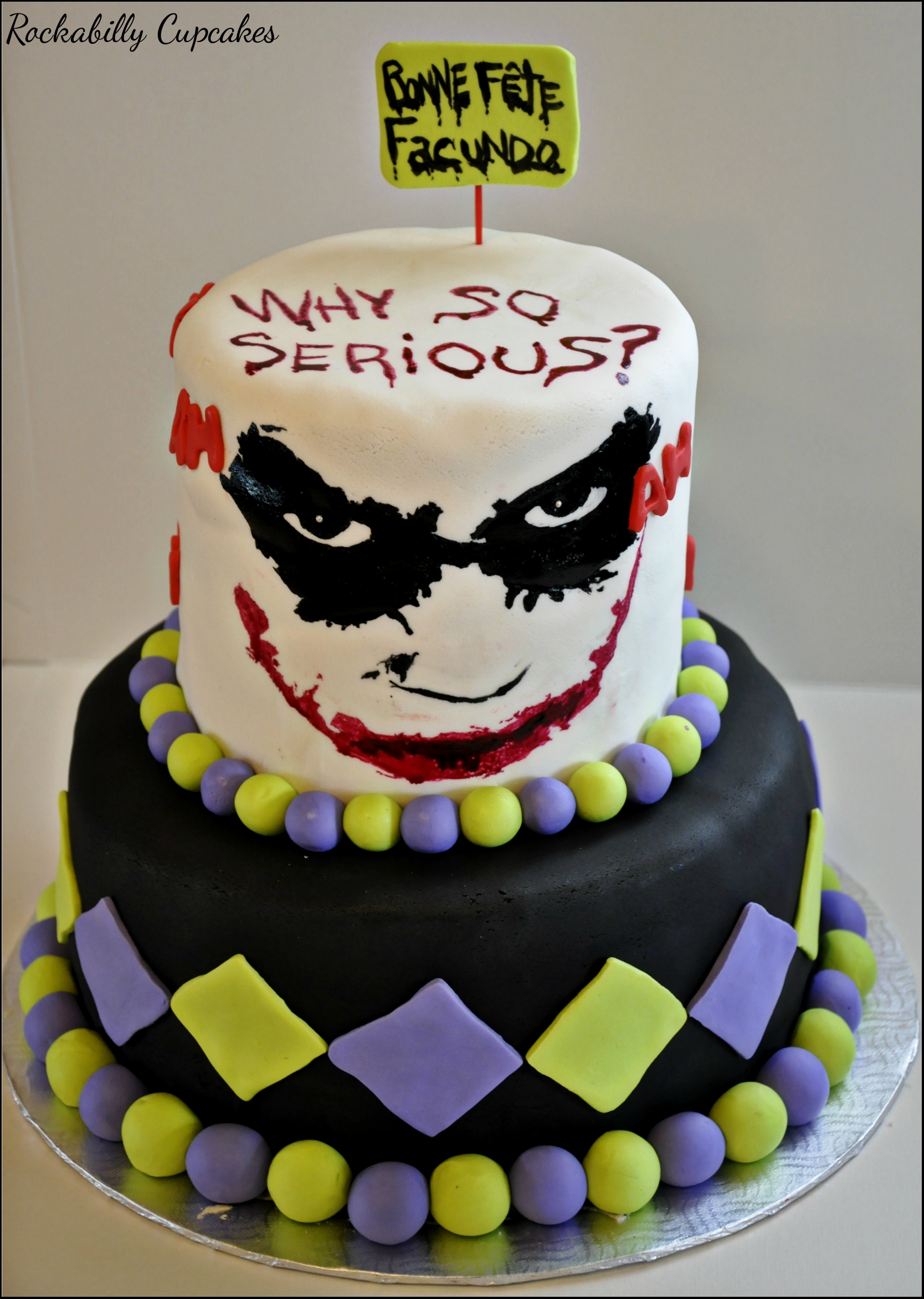 Joker Themed Cakes