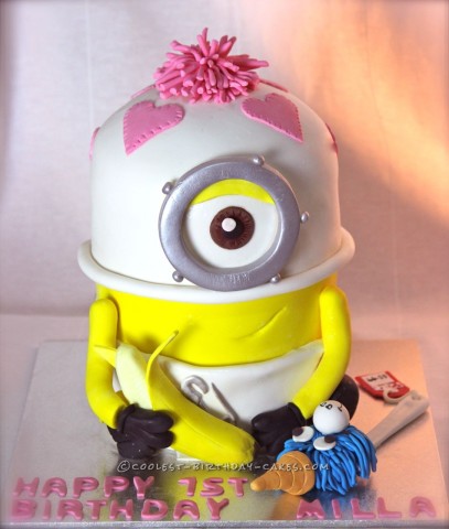 Minion Birthday Cake