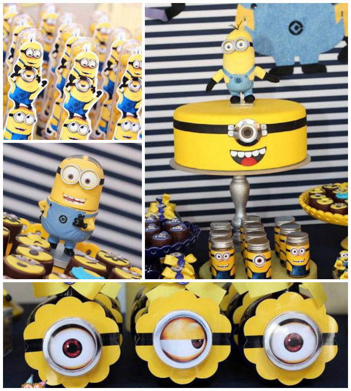 Minion Themed Birthday Party