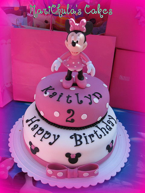 Minnie Mouse Birthday Cake