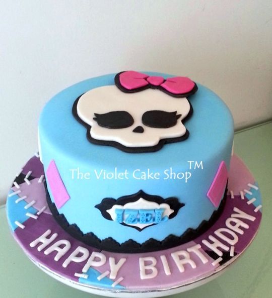 12 Photos of Simple Monster High Cakes