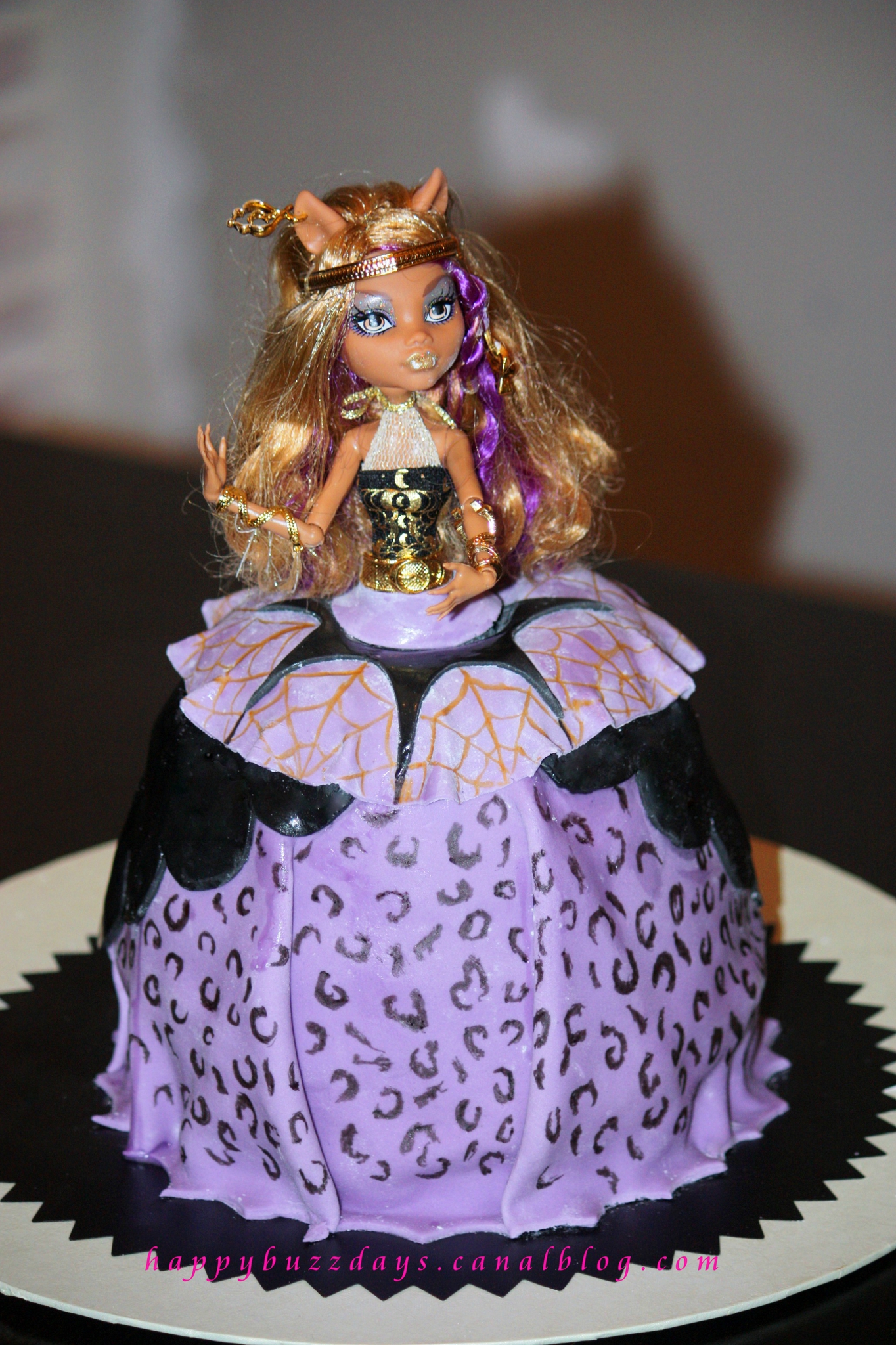 Monster High Clawdeen Wolf Birthday Cake