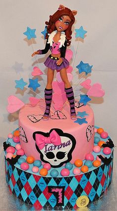 Monster High Clawdeen Wolf Cake