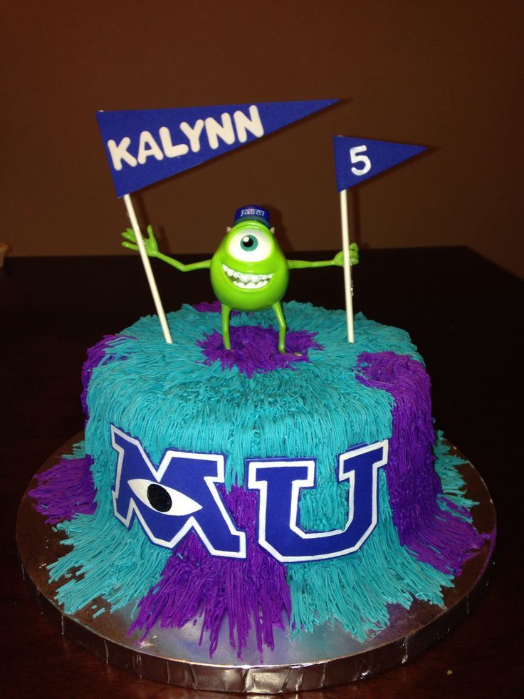 Monster University Cake Ideas