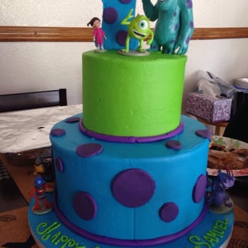 Monsters Inc Baby Shower Cake