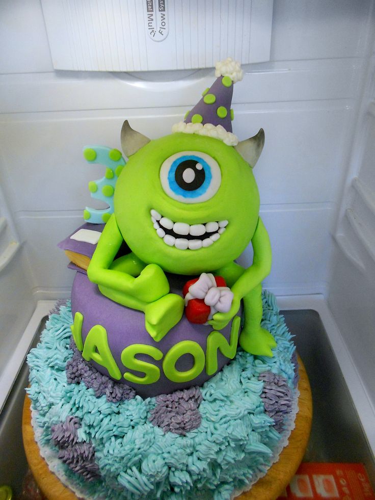 Monsters University Cake