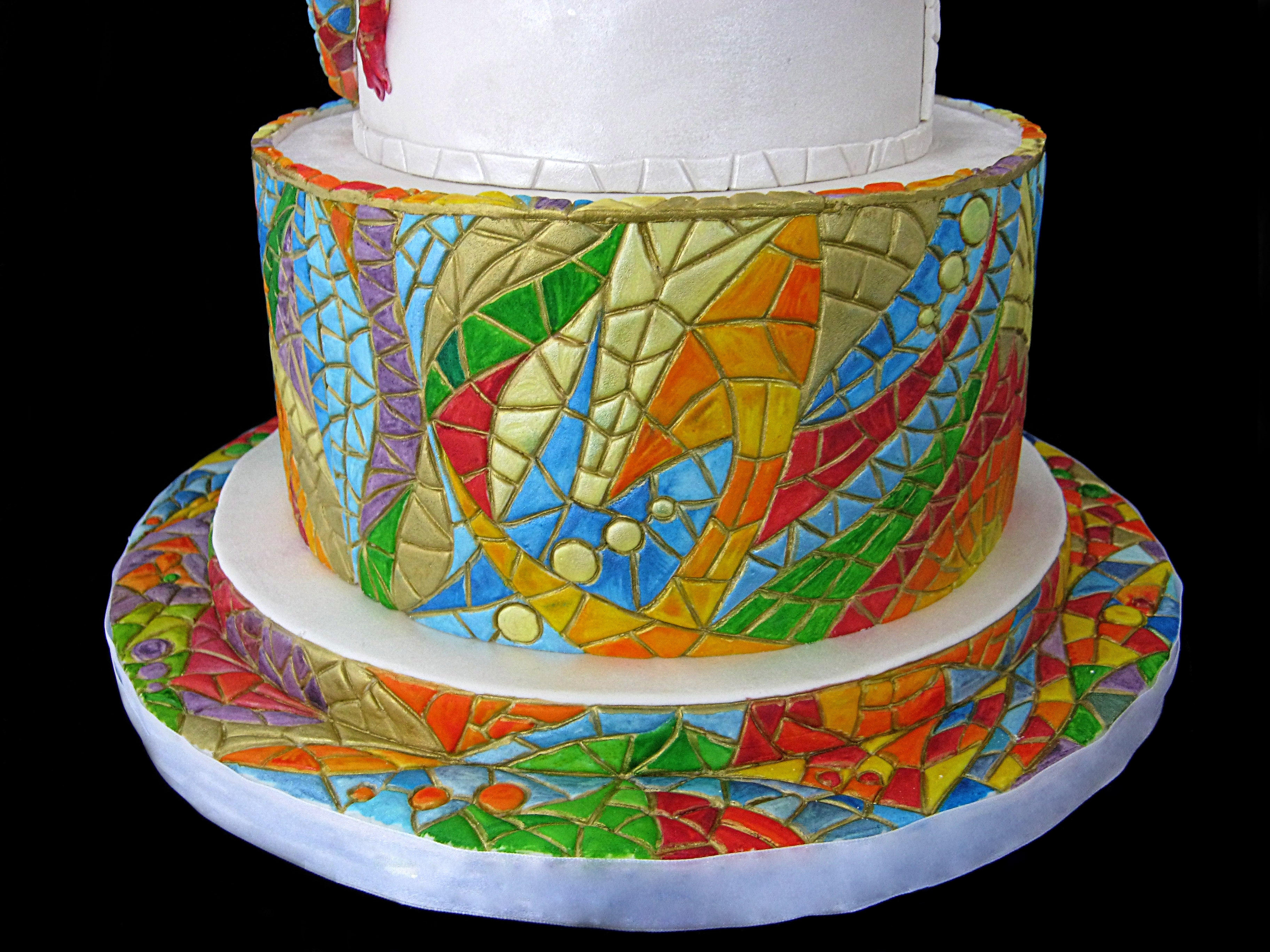 Mosaic Cake