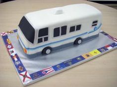 Motorhome Birthday Cake