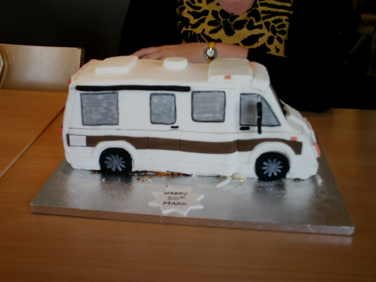 Motorhome Birthday Cake