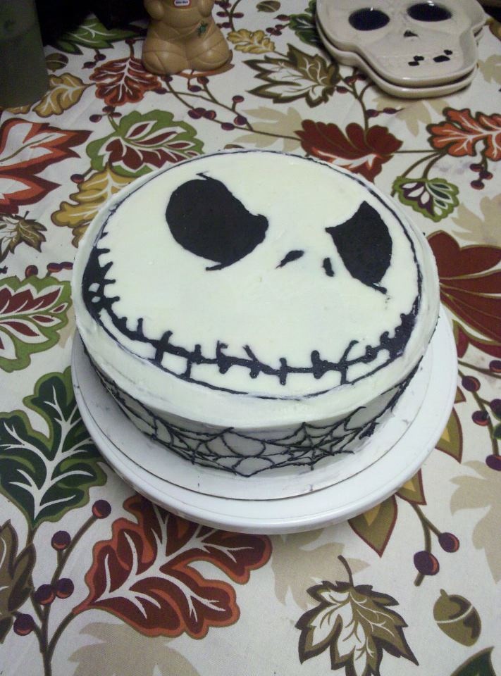 Nightmare Before Christmas Cake