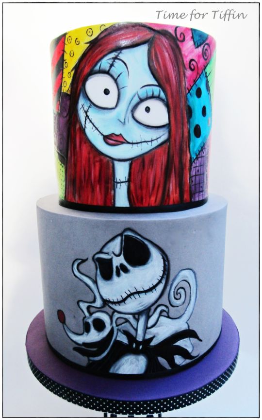 Nightmare Before Christmas Cake