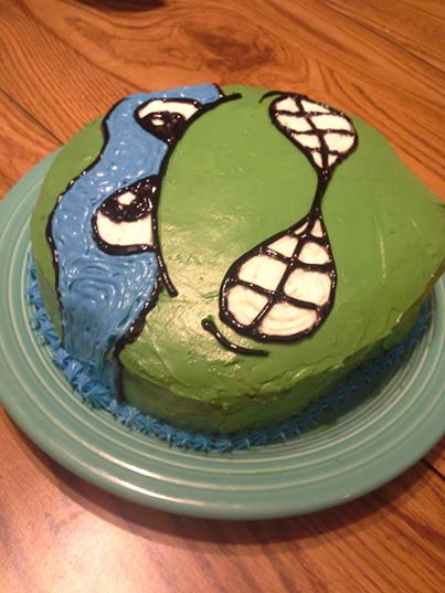 Ninja Turtle Birthday Cake