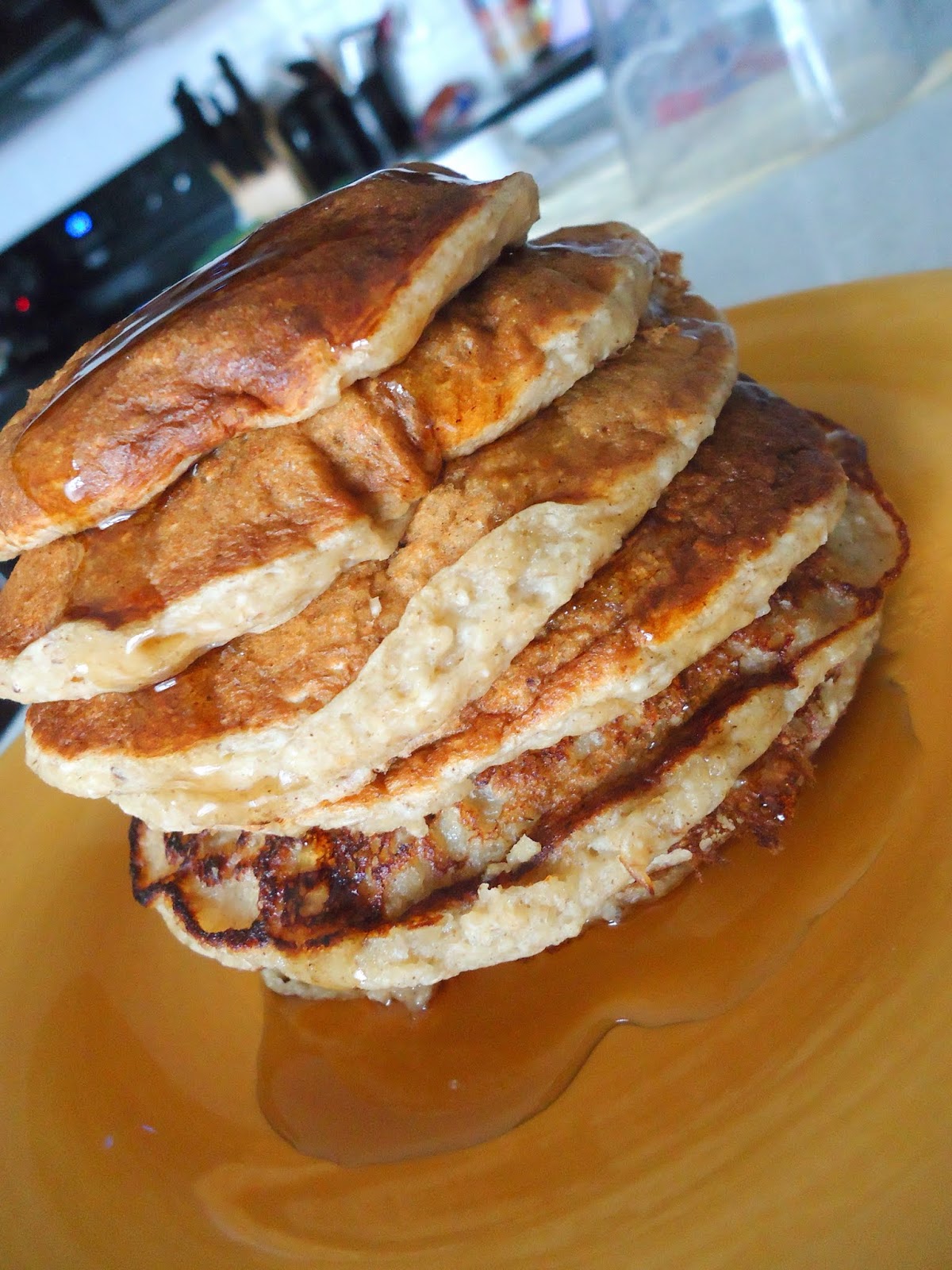 Oatmeal Cinnamon Pancakes Recipe