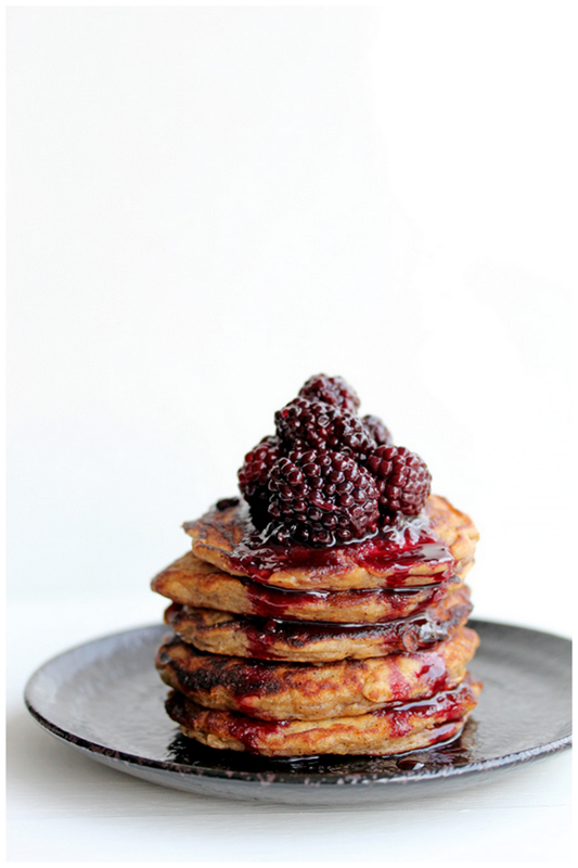 Oatmeal Cinnamon Pancakes