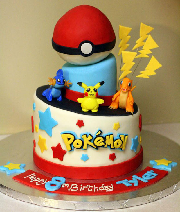 10 Photos of Awesome Pokemon Birthday Cakes