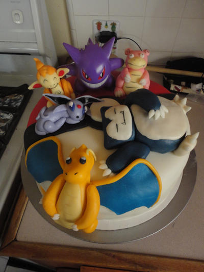 Pokemon Birthday Cake