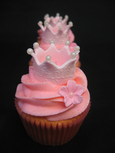 Princess Crown Cupcakes