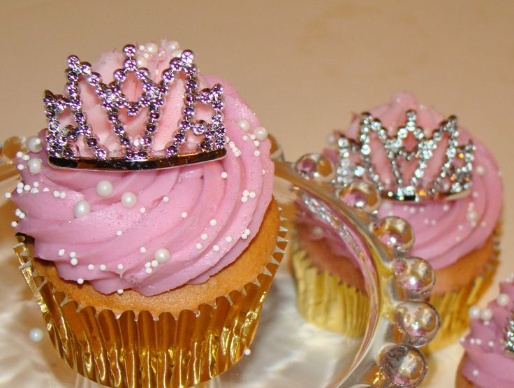 Princess Crown Cupcakes