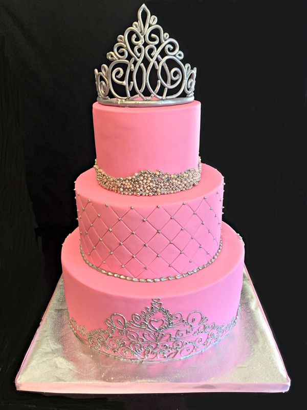 Princess Themed Quince Cakes