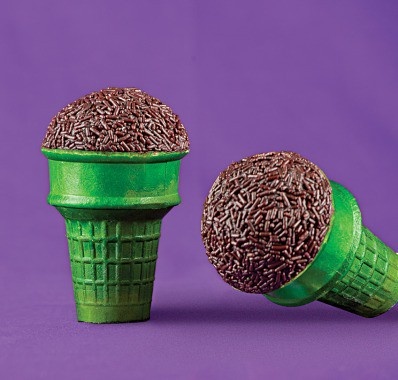 Rock Star Microphone Cupcake Cones