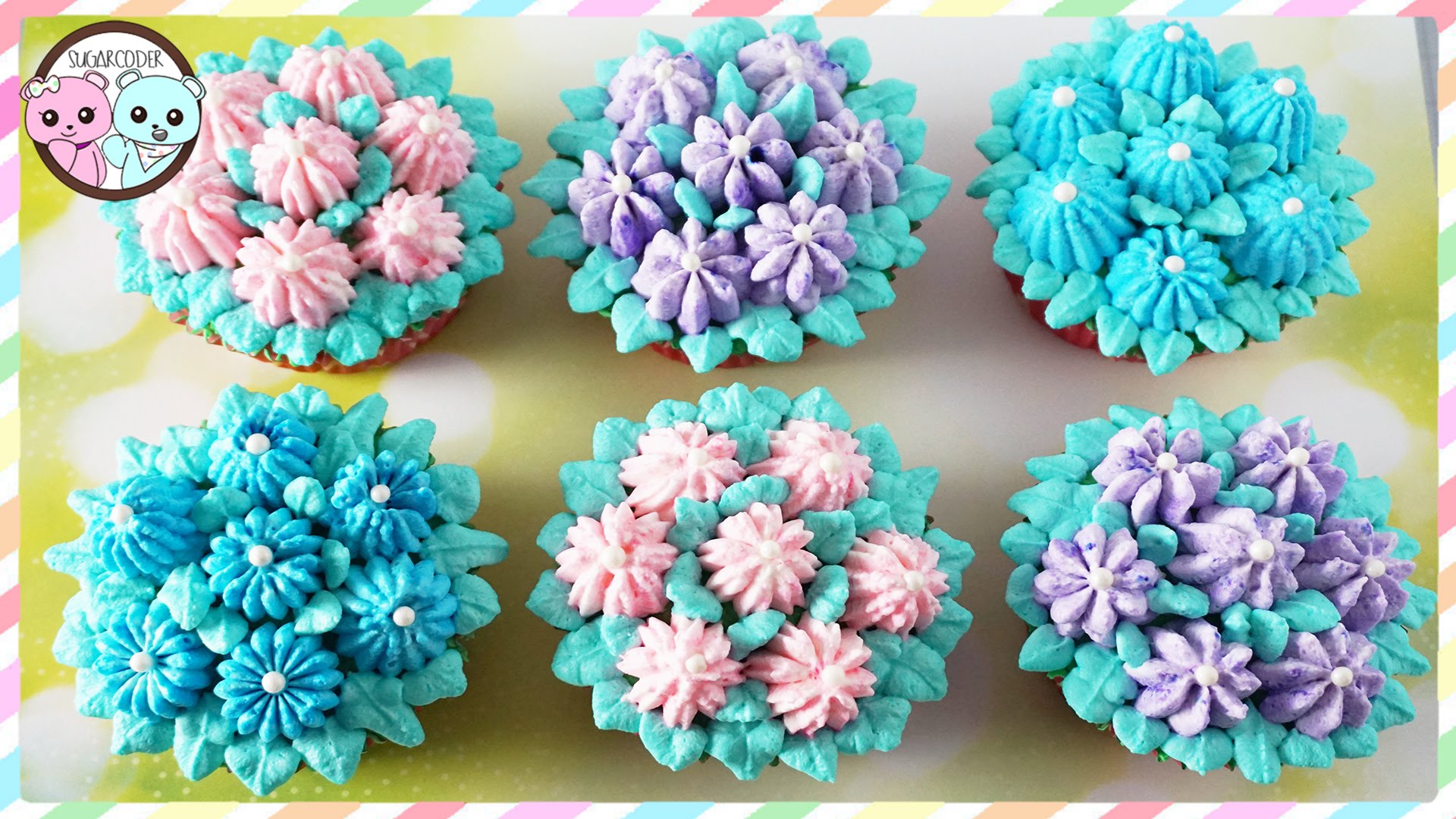 Russian Tips for Cupcakes Piping Flowers