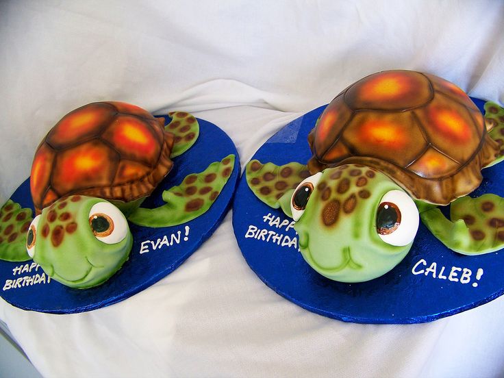 Sea Turtle Birthday Cake Ideas