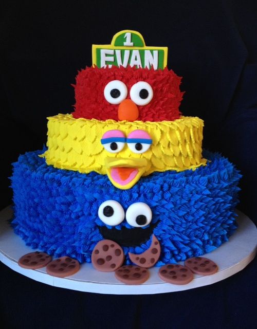 Sesame Street Cake