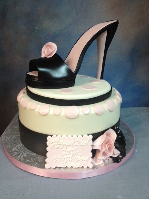 Shoes Birthday Cake Theme