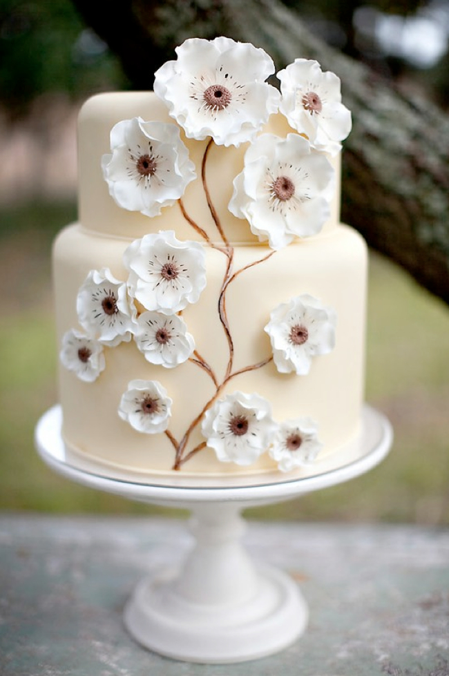 Simple Wedding Cake